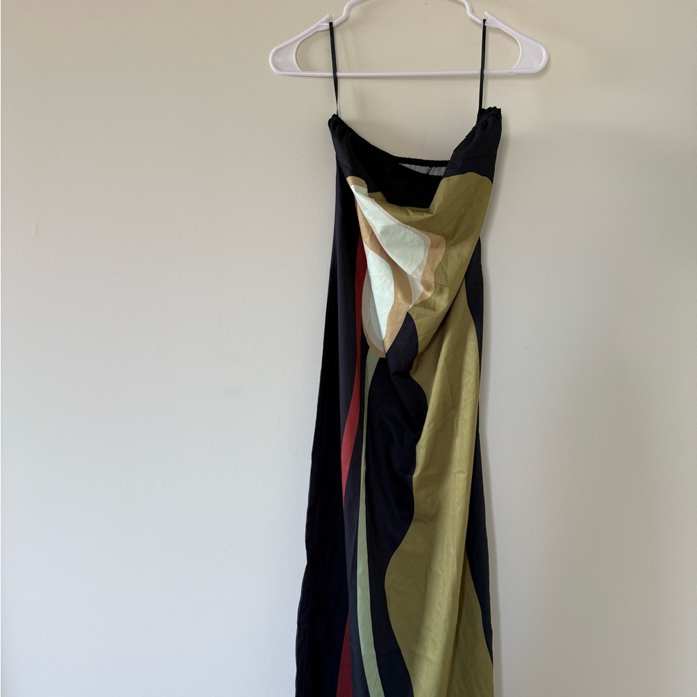 Elegant Multicolor Dress (S)